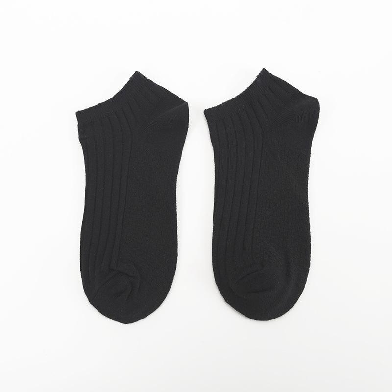 Socks Men's Business and Leisure Spring and Summer Combed Cotton Socks Sweat and Anti-odour Sports Low Invisible Socks