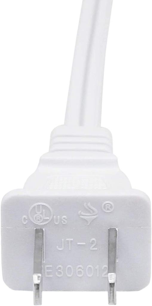 SinLoon T5 T8 LED Wire Connector Power Cord LED Tube Power Extension Cord with Switch for US LED T5 T8 Light Tube Integrated LED Lighting Fixture