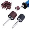100pcs 1/2"" 80Grit Sander Paper Sanding Bands +2pcs 1/8"" Mandrel for Rotary Tool"
