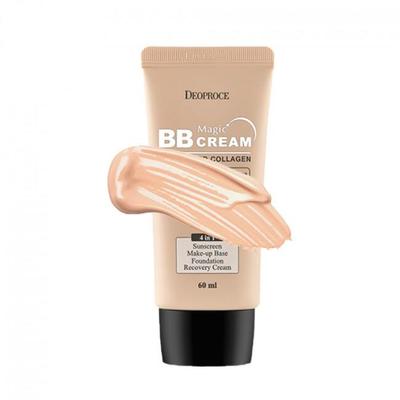 [DEOPROCE] Magic BB Cream 60ml, Naturalny odcień skóry, Rozjaśniający, Nawilżający, Koreańskie kosmetyki, Kbeauty, próbka