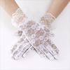 Wrist Length Women's  Lace Gloves Full Finger Gloves  for Dinner Fancy Costume Accessories