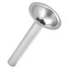 Stainless Steel Sausage Stuffer Filling Tube Manual Meat Grinder Accessory Diameter 24mm