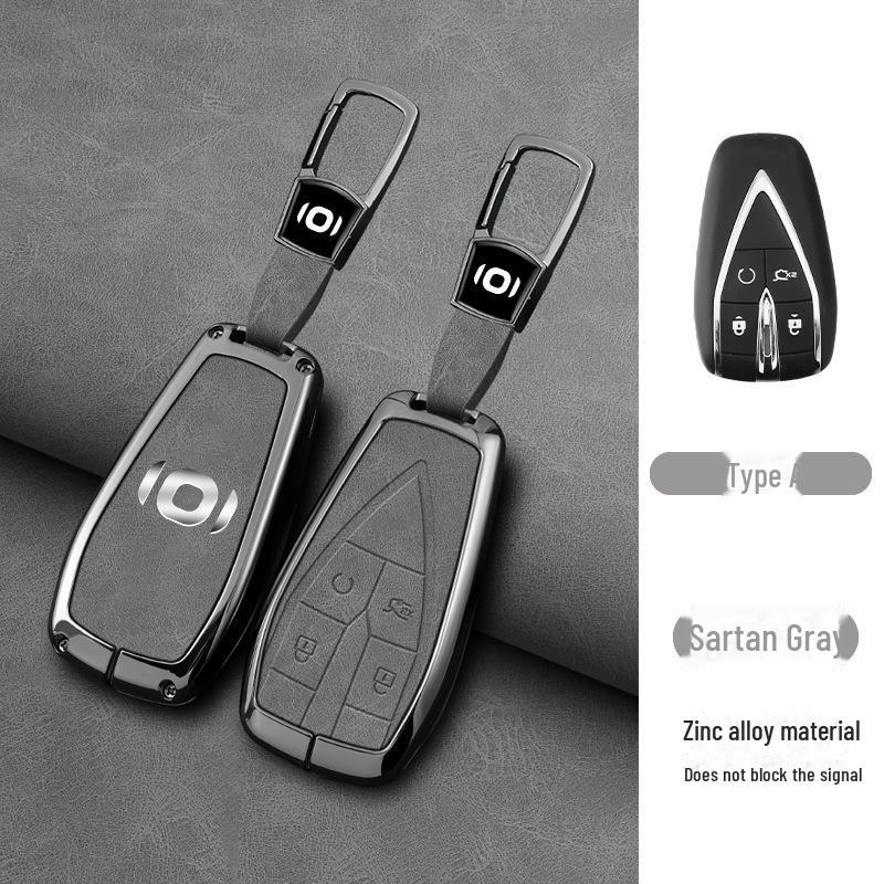 Changan Qiyuan A07 Key Cover with High-End Metal Buckle for Male and Female Models.