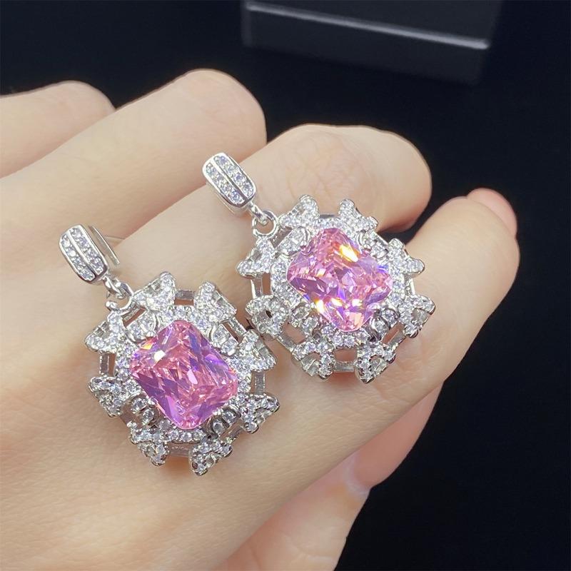 Sace Gems Classic Copper Alloy Zircon Ring Earrings Pendant Necklace Jewelry Sets Wedding Party Gifts