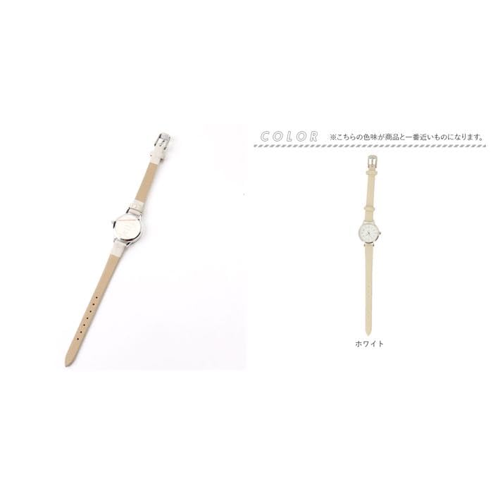 Fieldwork Analog Wristwatch with Barrette and Faux Leather, JN049-3, Pink