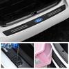 Adesivi Protettori Paraurti Posteriore Coda Baule in Fibra di Carbonio per Auto Accessorio Per Ford Fiesta Focus 2 Mondeo Mustang Ranger Kuga S-MAX Transit