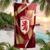 Stampa Middlesbrough FC Asciugamano da Spiaggia Quick Dry Microfibra Assorbente Portatile da Viaggio Asciugamano per Nuoto