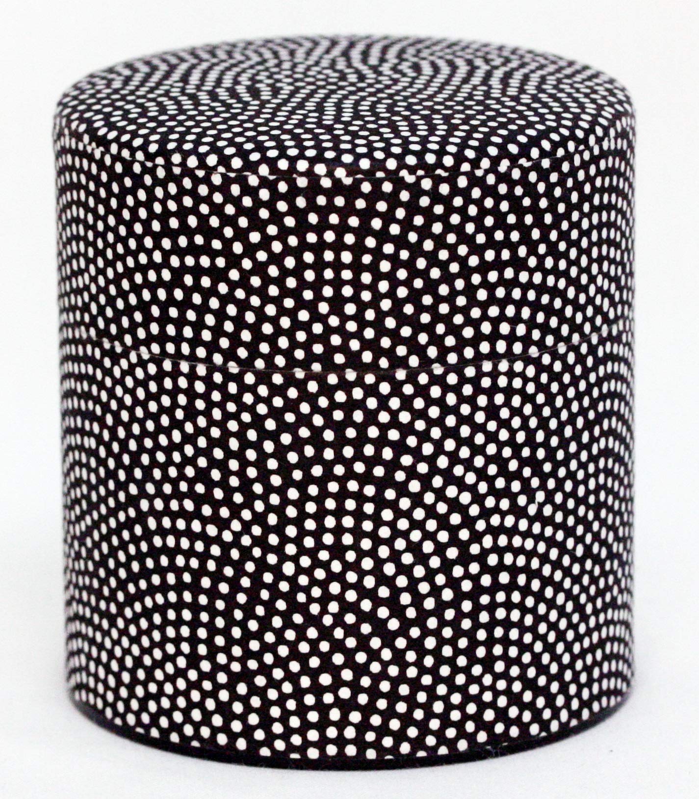 Kotodo Takahashi Seisakusho Tea Washi Paper Dyed Flat Samekomon Pattern Caddy, Can, Type, 100g, #76