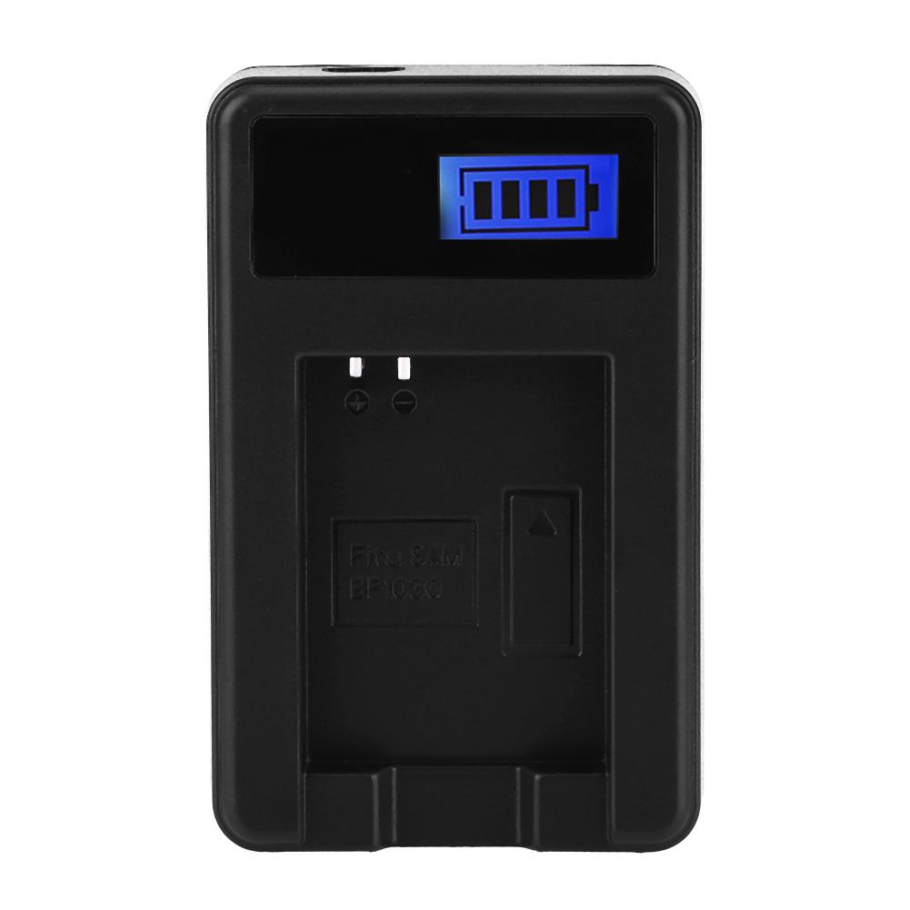 Buy New Black BP1030 Camera Battery Charger USB Charging with LCD