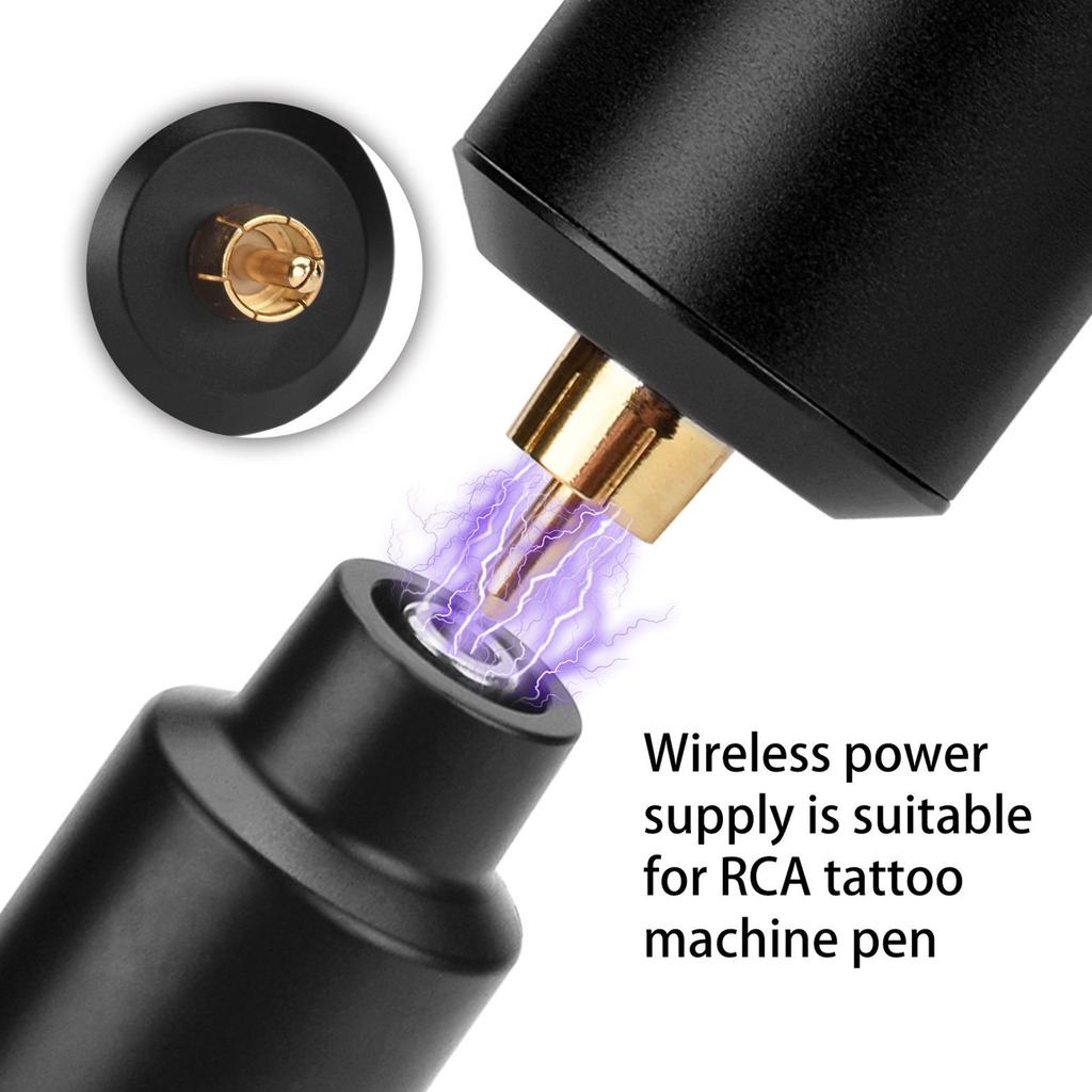 1500mAh Tattoo Power Supply Wireless Interface Rechargeable LCD Screen 4‑12V Tattoo Pen Battery