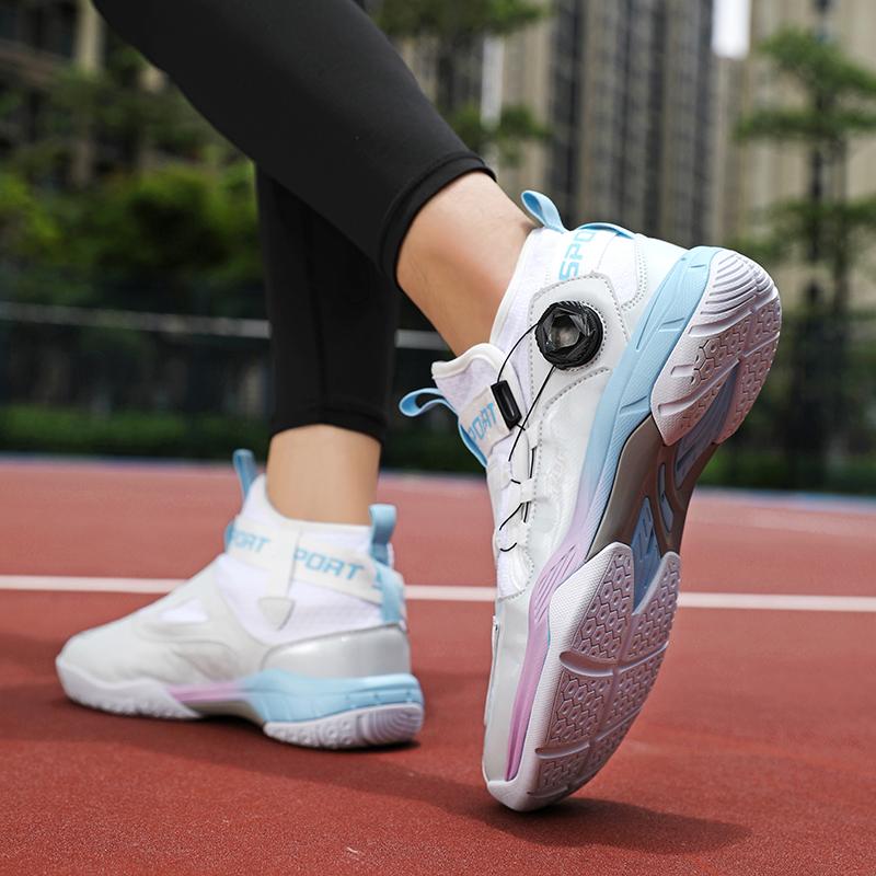 36-45 Couple Plus Size Shock-absorbing Anti Slip Wear-resistant Breathable Table Tennis Shoes Badminton Shoes Tennis Shoes