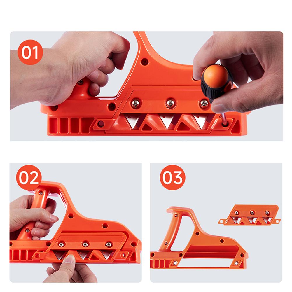 Plasterboard Chamfering Planer Hand Plane Wood For  Chamfer Trimming Tool Hand Tools Power Tool Accessories Household Supplies