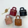 Stylish Mini Pu Bucket Bag For Girls With Chain Crossbody Design Perfect For Kids