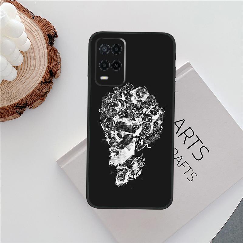 MiyaGi Andy Panda Case For Oppo A18 A38 A58 A78 A98 A79 A40 A60 A80 A16 A76 A96 A15 A74 A94 A54 A77 A17 Cover