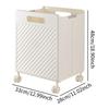 Foldable Laundry Basket Laundry Hamper with Wheels And Handles Toy Organizer Storage Organizer for Bedroom Laundry Storage