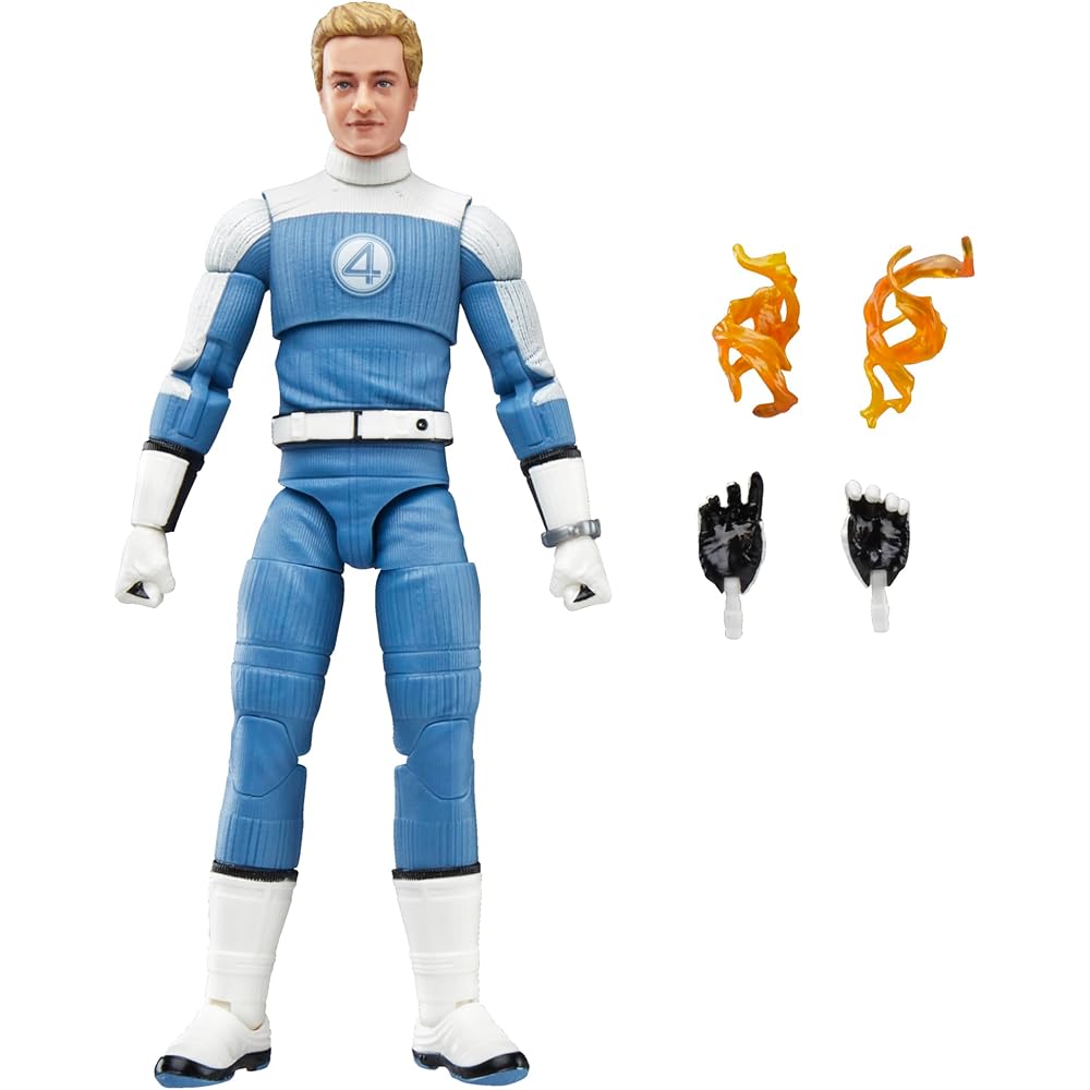

Marvel Legends Johnny Storm Fantastic Four Action Figure 6 Inch Collectible Toy