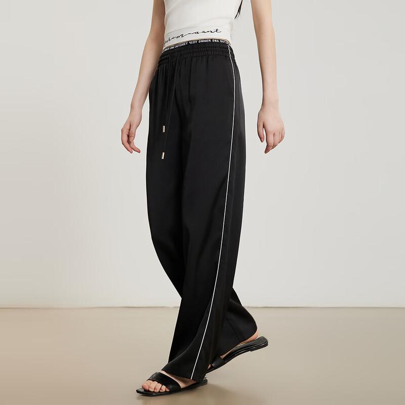 Ge Jin Women's Wide-Leg Straight Casual Trousers