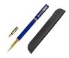 Stylish Synthetic Leather Pen Case for Exchange BP ZX Fountain Pen Ink Blue Set (Individual Container) (T23-LS042-ZX-L)