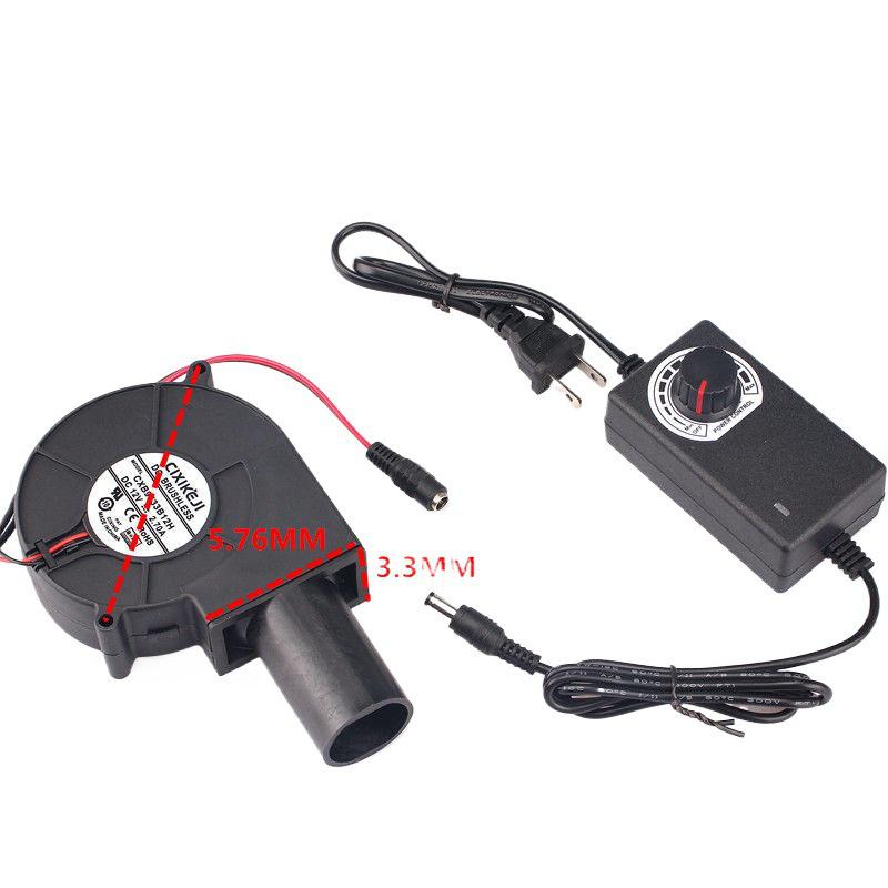 9733 Household 220V Silent Blower Fan for Waste Oil Stove Combustion Heating