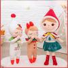 Metoo Adorable Angela Christmas Snowman Plush Doll Festive Gift Soft Toy Stuffed