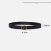 Spring Women's High-End Versatile Pin Buckle Waist Belt for Jeans or Skirts