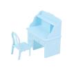 1Set 1:12 Dollhouse Miniature Writing Desk Chair Study Table Furniture Model Study Room Decor Toy Doll House Accessories