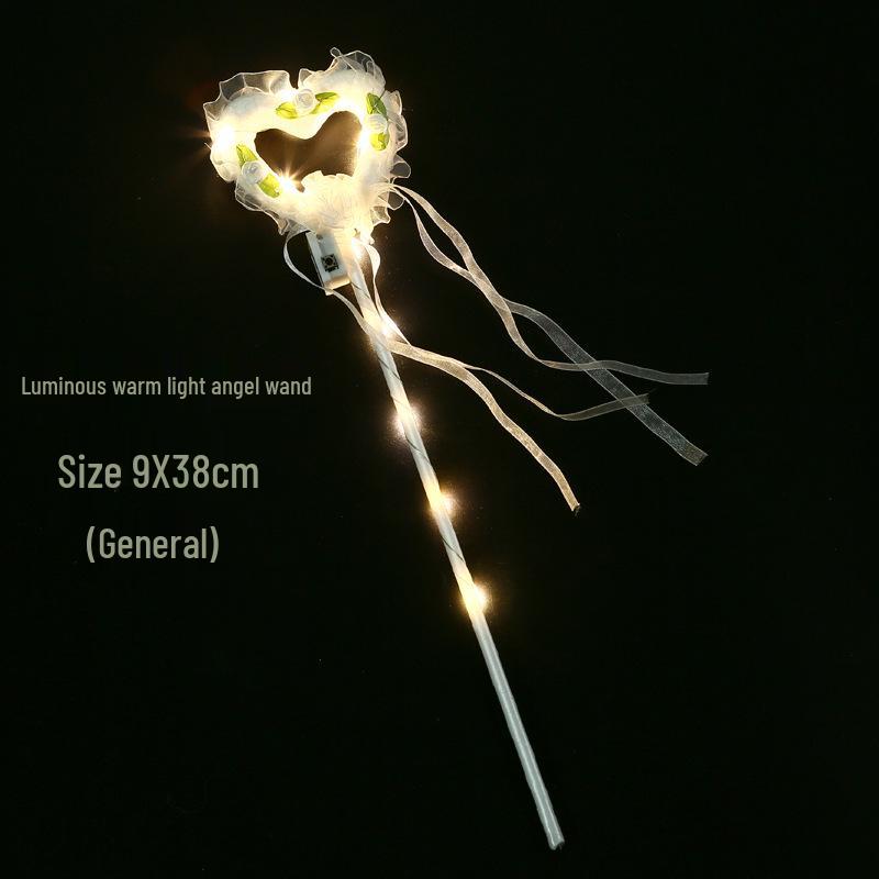 Children's Glowing Angel Feather Wings Costume Prop for Girls & Adults - Fairy, Elf, Cosplay & Photoshoots