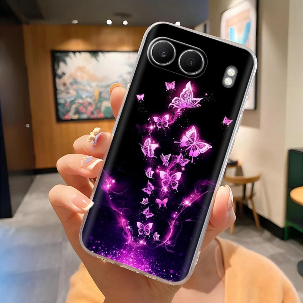 For OnePlus Nord 4 5G Case Flower Soft Silicone Camera Lens Protection Back Cover For OnePlus Nord 4 Nord4 5G Coque Phone Cases