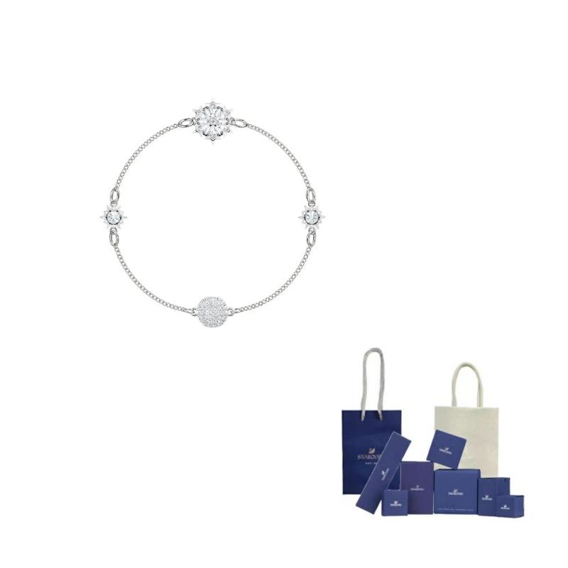 Swarovski Rhodium plated Bracelets Womens White