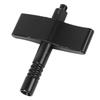 Drum Tuning Key Metal Portable Professional Multifunctional Square Drum Wrench for Gongs Pianos Black