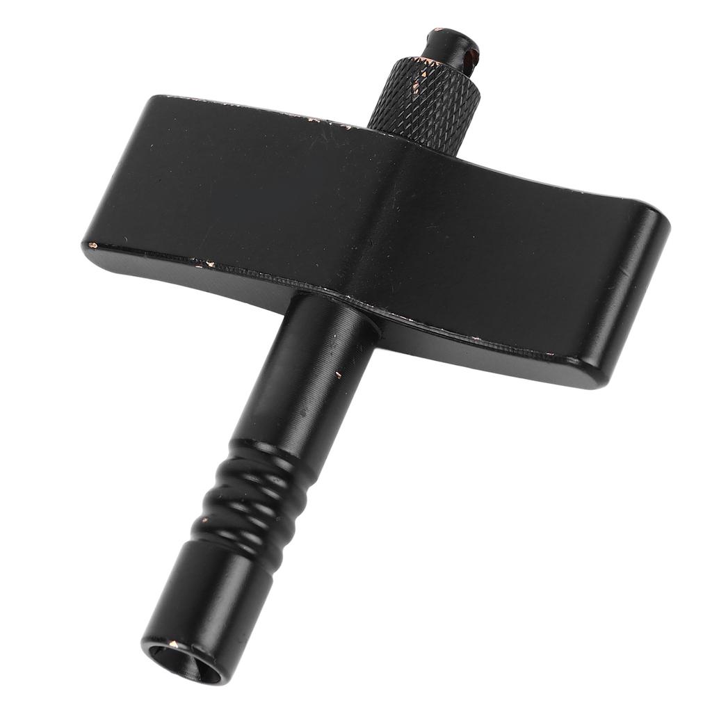 Drum Tuning Key Metal Portable Professional Multifunctional Square Drum Wrench for Gongs Pianos Black