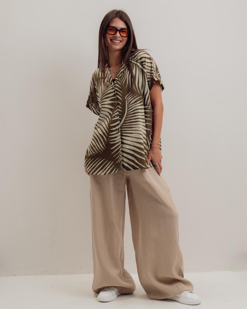 Dambyxor Nagrada 3089 42 beige linne