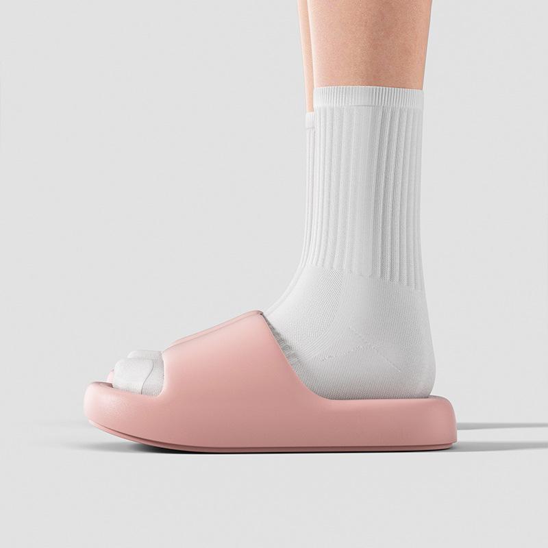 High Quality Cool Slippers Summer New Indoor Home Bath Bathroom One-word Non-slip Slippers