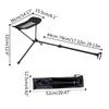 Outdoor BBQ Camping Chair Foot Recliner Foot Rest Portable Stool Collapsible Footstool For Camping Beach Chair Folding