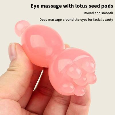 Smooth Face Massage Tools Resin Gua Sha Face Skin Care Massage Sticks Lotus Seedpod Shape Massager Facial Physiotherapy Tool
