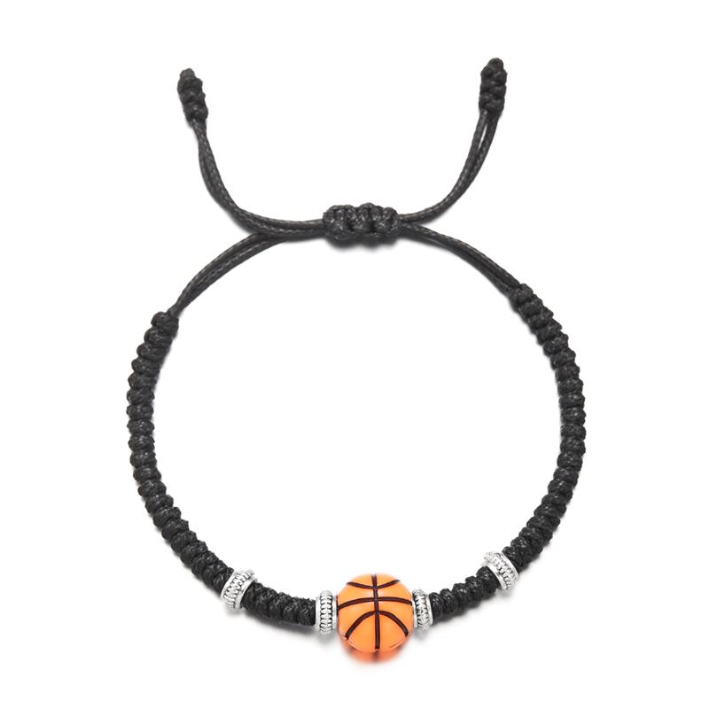 

Minimalist Gym Bracelet Man Basketball Football Baseball Braclet 11mm Handmade Braslet Beads Love Gift For Boyfriend Pulseras
