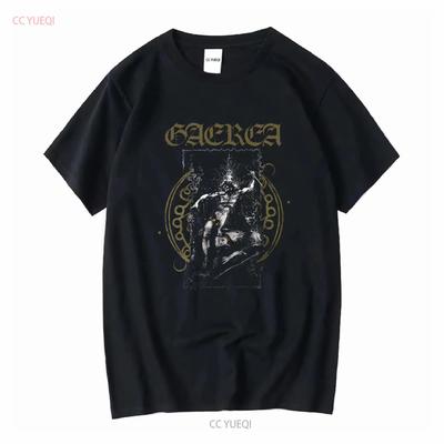 GAEREA 'Mantle' T Shirt Long or Short Sleeves Vintage Washed Stylish Top For Everyday Wear Comfortable Versatile Graphic