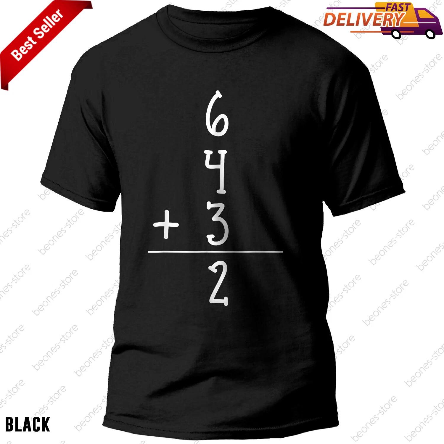 

Funny Baseball Gift 6+4+3 2 Baseball Double Play Gift Unisex T-shirt, Tee Gift M