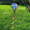 1PC Rainbow Hot Air Balloon Wind Spinner-suitable for Garden, Home, Office, Christmas and Party Decoration /garden Accessories