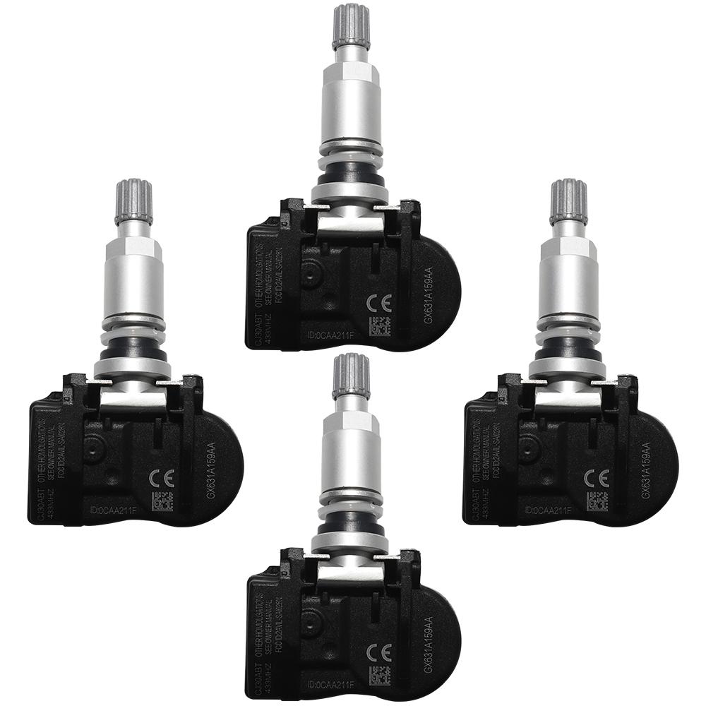 4PCS Car Tire Pressure Sensor For Jaguar E-Pace 2017/06-/06 XE XF XJ Defender Discovery OEM GX631A159AA LR070840 TPMS 433MHz 4 PCS