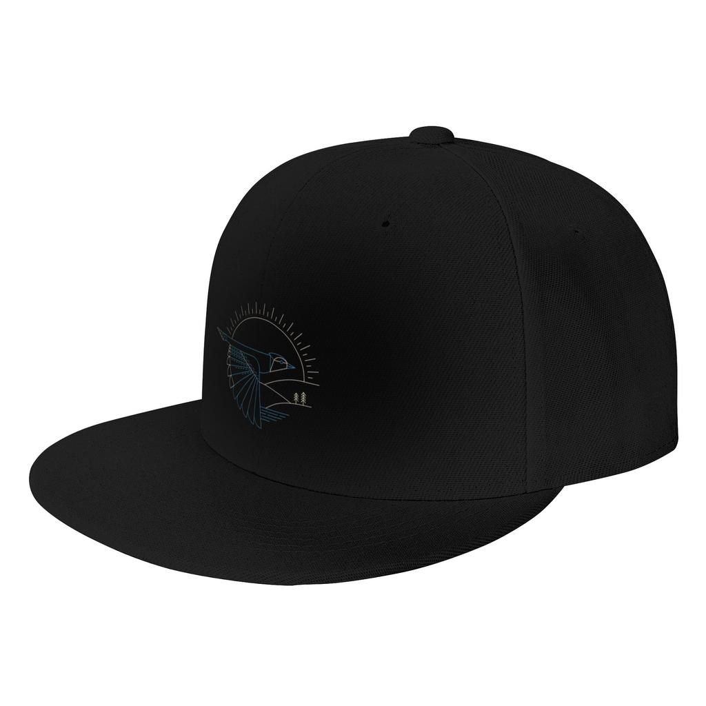 Fashion Blue Jay Flat Brim Sun Hat Brand New Authentic Product Unisexs Panama Hat