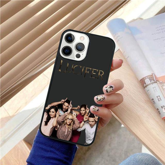 Lucifer Serie TV Phone Case Cover For iPhone 17 Air 15 16 14 13 12 Pro Max 11 Pro Max Plus Coque Shell