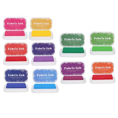 Vintage Sponge Schedule Book Scrapbook Colorful Multiple Purpose Stamp Ink Pad Painting Accessory