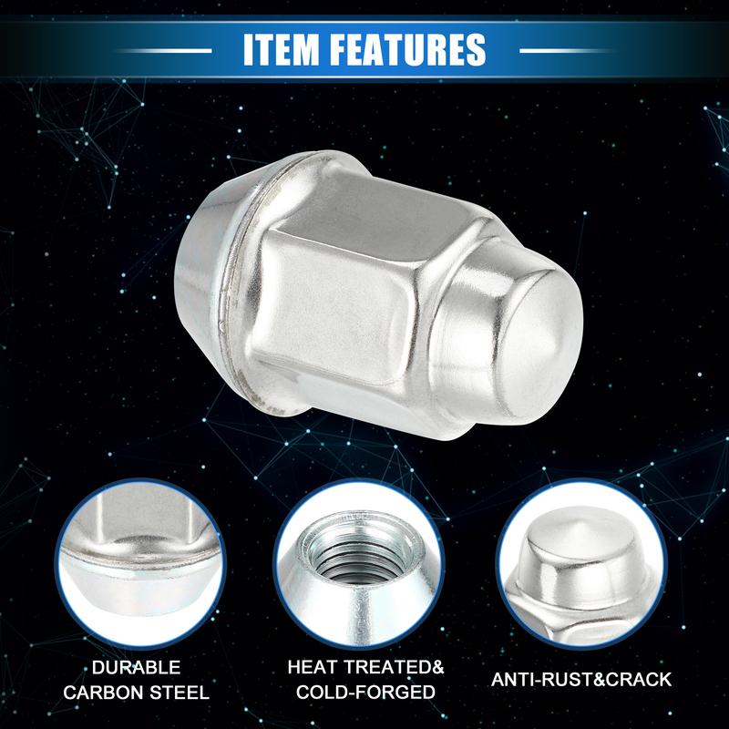 UXCELL Wheel Lug Nuts for Buick Encore 2013-2021 for Isuzu Ascemder 2003-2008 for Chevrolet Trax 2013-2022 Car Lugnuts 5pcs