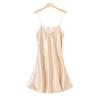 Spring and Autumn Ice Silk Pajamas Women's Summer Thin Sexy Pajamas Loose Simulation Silk Suspender Vest Skirt