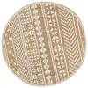 VidaXL Handmade Jute Rug with Print Carpet Rug Floor Cushion Living Room Bedroom Interior 133694