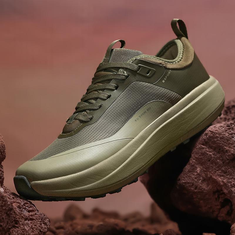 Outdoor hiking shoes sports thick-soled shock absorption breathable daily casual running shoes classic
