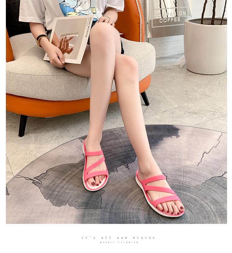 Sandali da Spiaggia Bym Cross Wave da Donna Antiscivolo Resistenti all'Usura con Suole Morbide Comode