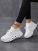 Women's Fashion Sneakers - Cushioned Comfort Casual Shoes