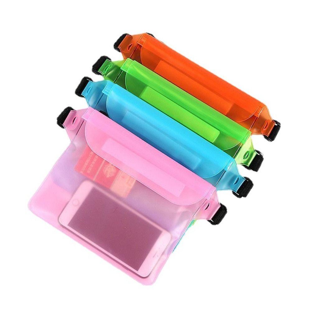 

Size Drift Diving Swimming Mobile Phone Pouch Dry Protection Bag Sealing Swimming Bag Waist Bag Black